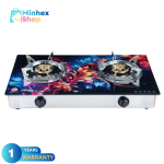 RFL Double Glass Gas Stove Olivia (Cylinder Gas)