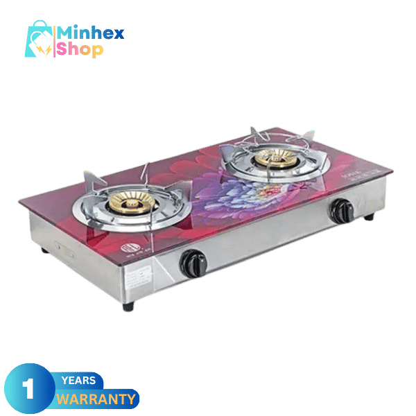 RFL Double Glass Gas Stove JOSIE (Line Gas)