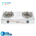 RFL Double Stainless Steel Auto Gas Stove Queen Ci LPG