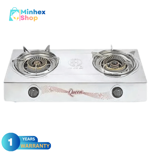 RFL Double Stainless Steel Auto Gas Stove Queen Ci LPG